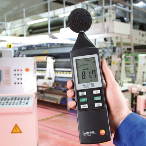 Testo-816 เครื่องวัดเสียง Testo-816 เครื่องวัดเสียง