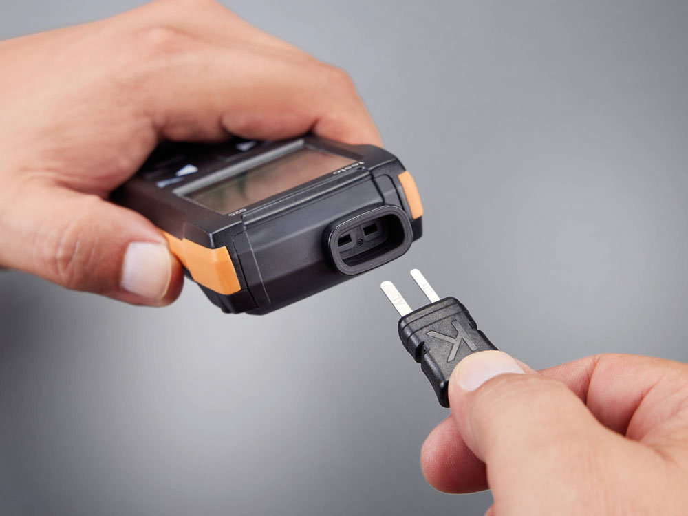 Testo 925 เครื่องวัดอุณหภูมิดิจิตอล Type-K | 1 Channel with App connection