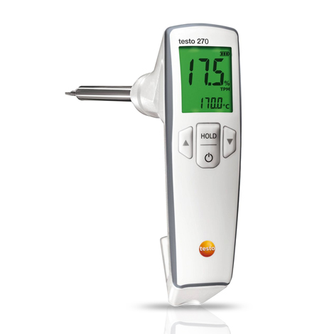 Testo-270-BT เครื่องทดสอบน้ำมันทอด Frying oil tester Testo-270-BT เครื่องทดสอบน้ำมันทอด Frying oil tester