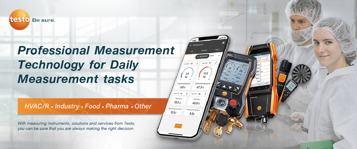 Testo : World market leader in measurement technology