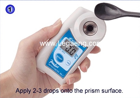 PAL-40S,เครื่องวัดโซดาไฟ,เครื่องวัดความเข้มโซดาไฟ,Soudium Hydroxide refractometer,Sodium Hydroxide Meter,Atago,NaOH meter