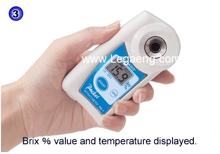 PAL-40S,เครื่องวัดโซดาไฟ,เครื่องวัดความเข้มโซดาไฟ,Soudium Hydroxide refractometer,Sodium Hydroxide Meter,Atago,NaOH meter