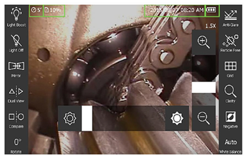 All new interface on screen All new interface on screen