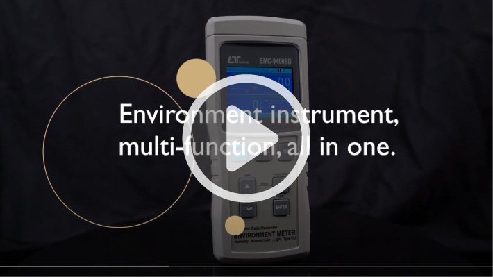 Lutron EMC-9400SD เครื่องวัดอเนกประสงค์ 7in1 Lutron EMC-9400SD เครื่องวัดอเนกประสงค์ 7in1