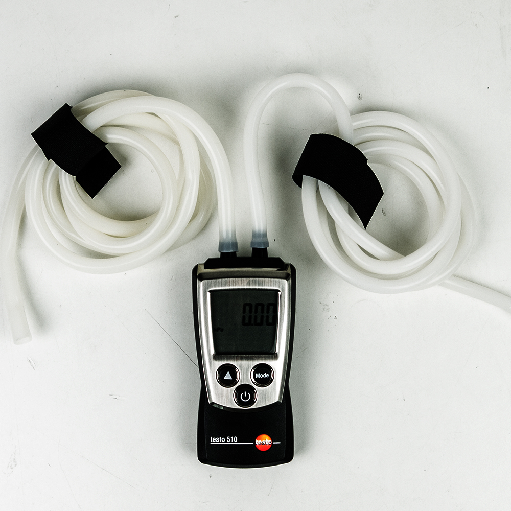 Testo 510 เครื่องวัดแรงดันต่าง 0–100 hPa พร้อม Pitot Tube และชดเชยอุณหภูมิ Testo 510 เครื่องวัดแรงดันต่าง 0–100 hPa พร้อม Pitot Tube และชดเชยอุณหภูมิ