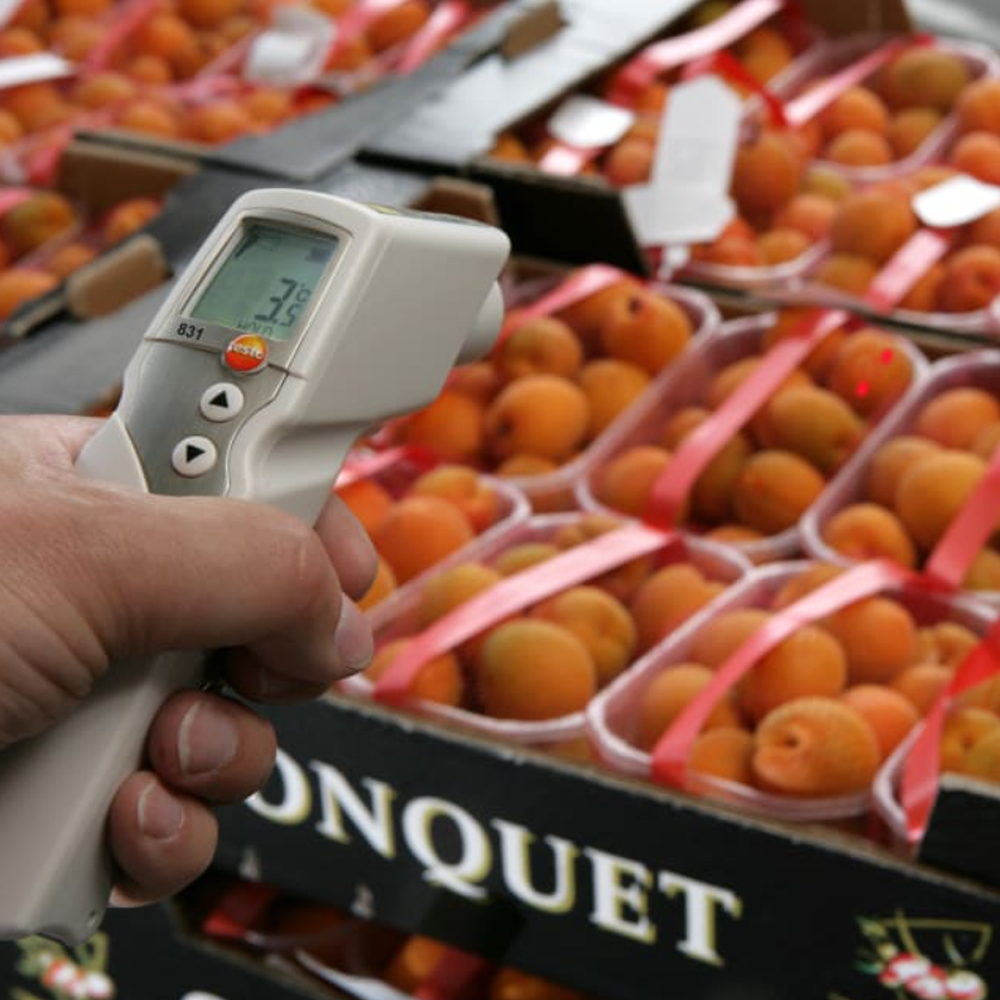 Testo 831 อินฟราเรดเทอร์โมมิเตอร์แบบไม่สัมผัส พร้อมเลเซอร์ 2 จุด D:S 30:1 Max: 210°C
Testo 831 อินฟราเรดเทอร์โมมิเตอร์แบบไม่สัมผัส พร้อมเลเซอร์ 2 จุด D:S 30:1 Max: 210°C