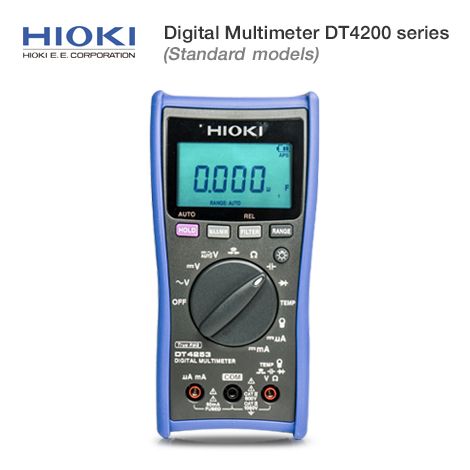 Hioki DT4200 Standard Series ดิจิตอลมัลติมิเตอร์ (True RMS)