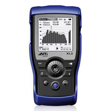 NTi XL2 เครื่องวิเคราะห์เสียงและไมโครโฟน (Handheld Audio And Acoustic Analyzer)